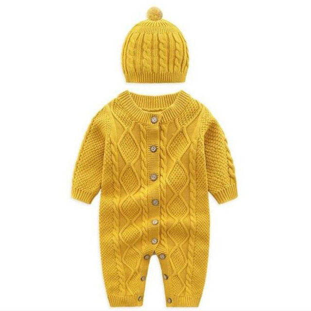 New autumn and winter baby onesies