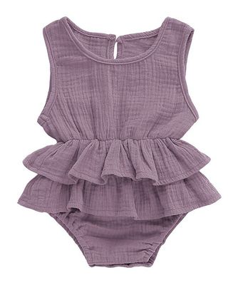 Baby Romper with Ruffles Girl Clothing