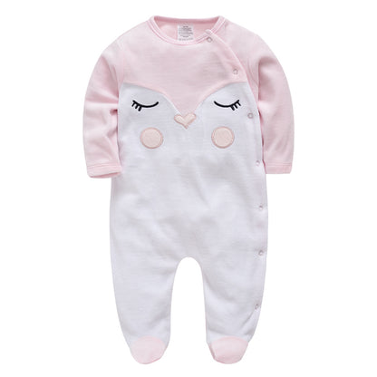 Shearing flannel long-sleeved baby clothes