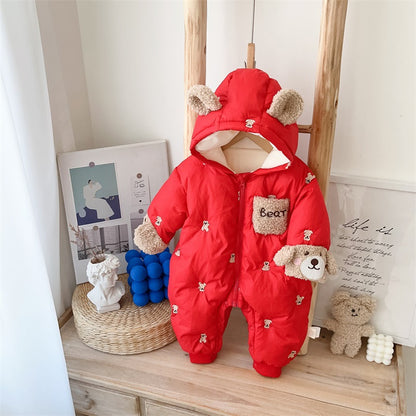 Baby Winter Clothes Velvet Padded Coat