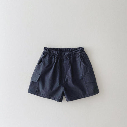 Baby Solid Color Shorts Pure Cotton