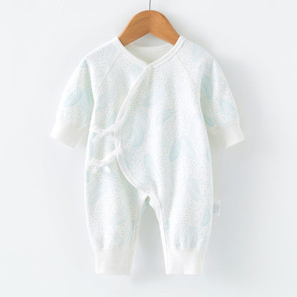 Baby Cotton Romper Long Sleeve Bodysuit Spring Autumn Boy Girl Newborn Pajamas