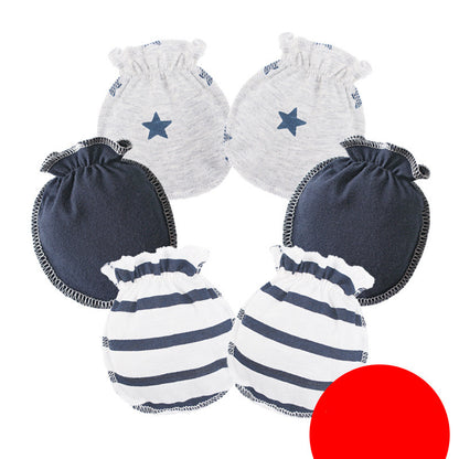 Newborn's Thin Foot Cover Baby Anti-scratch Gloves