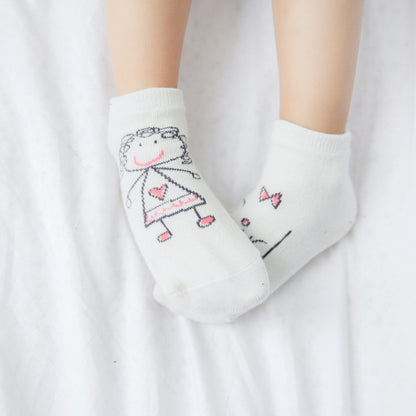 Spring and summer cotton baby children's socks Dispensing boys and girls socks Baby socks