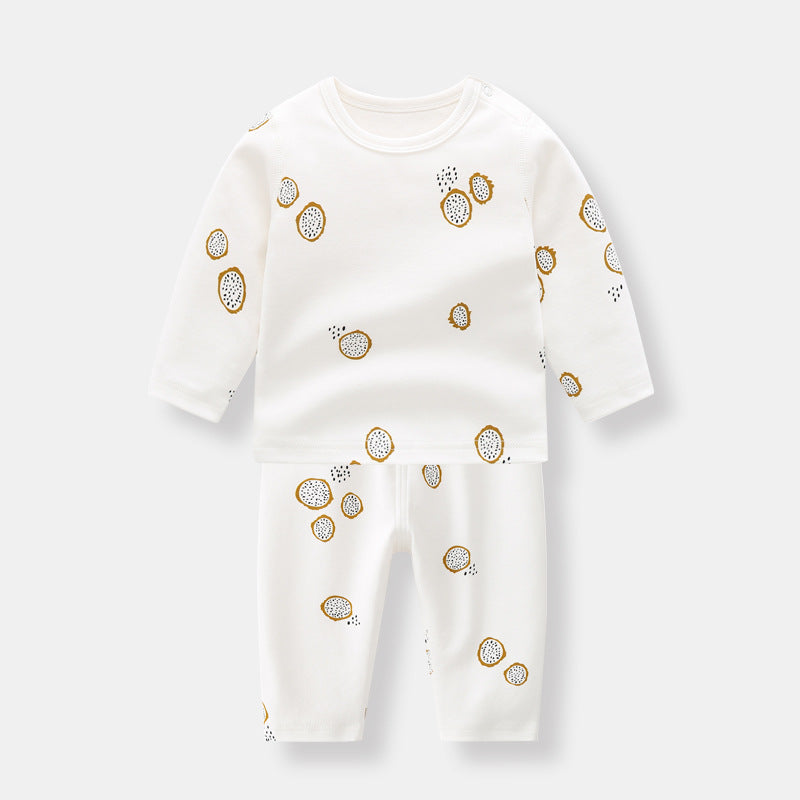 Newborn Split Clothes Pure Cotton Baby Pajamas