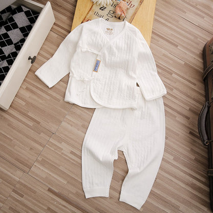 2-piece Set Baby Cotton Kimono Pajamas
