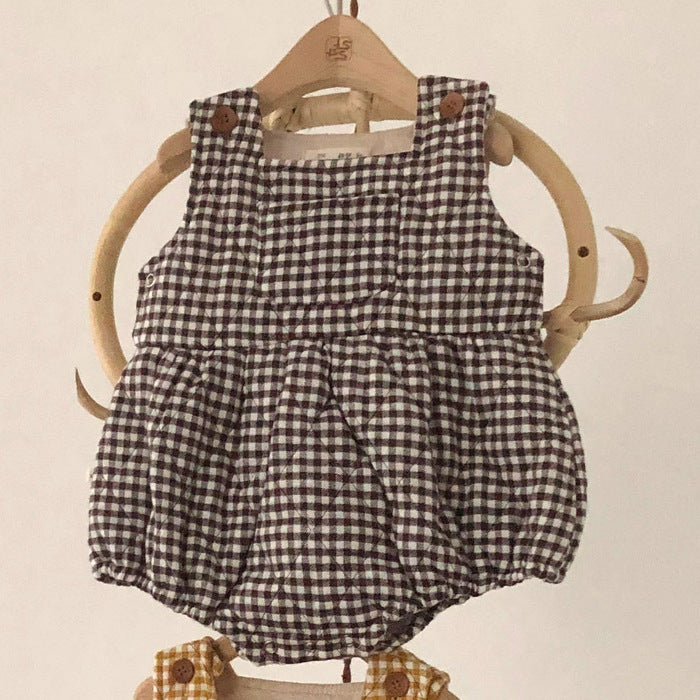 Children's triangle romper baby bag clothes