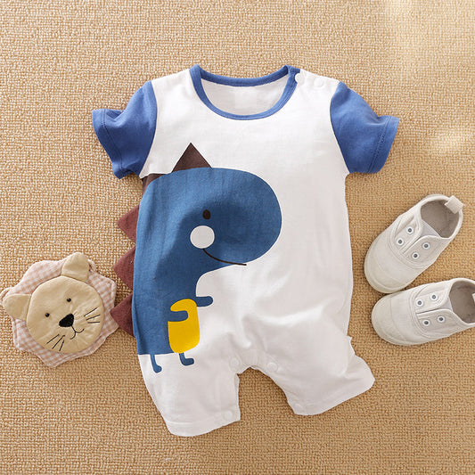 Baby Casual Onesies Short Sleeve Spring Summer Boy Girl Clothes