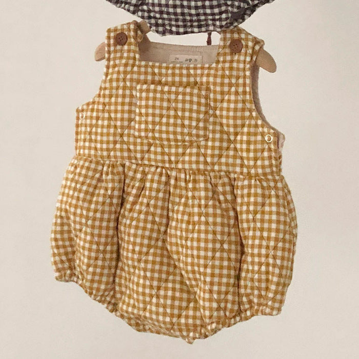 Children's triangle romper baby bag clothes