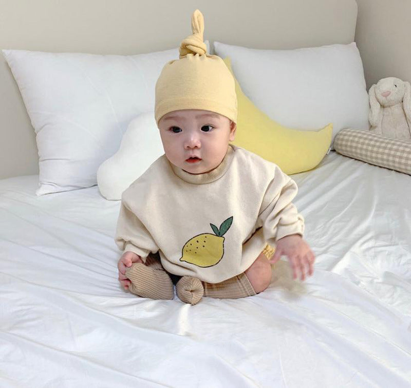 Baby Casual Cotton Sweater Fruit Boy Girl