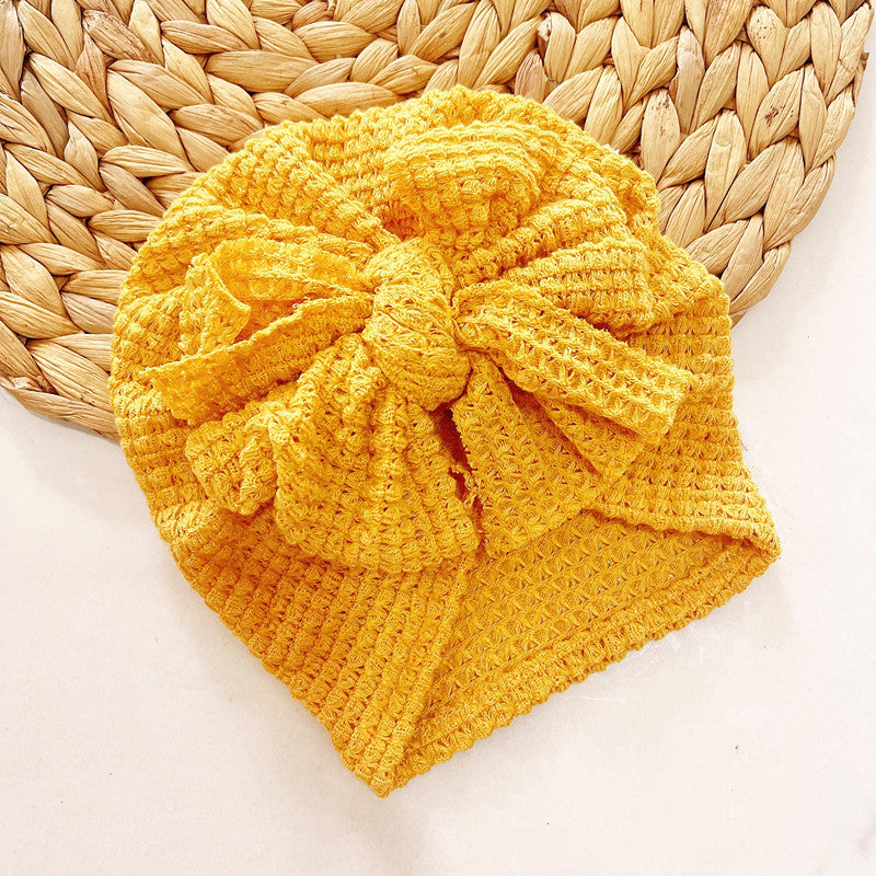 Soft Waffle Baby Hat For Children