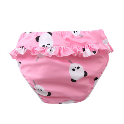 Washable, Waterproof, Leak-proof, 0-3 Years Old Baby Swimming Trunks