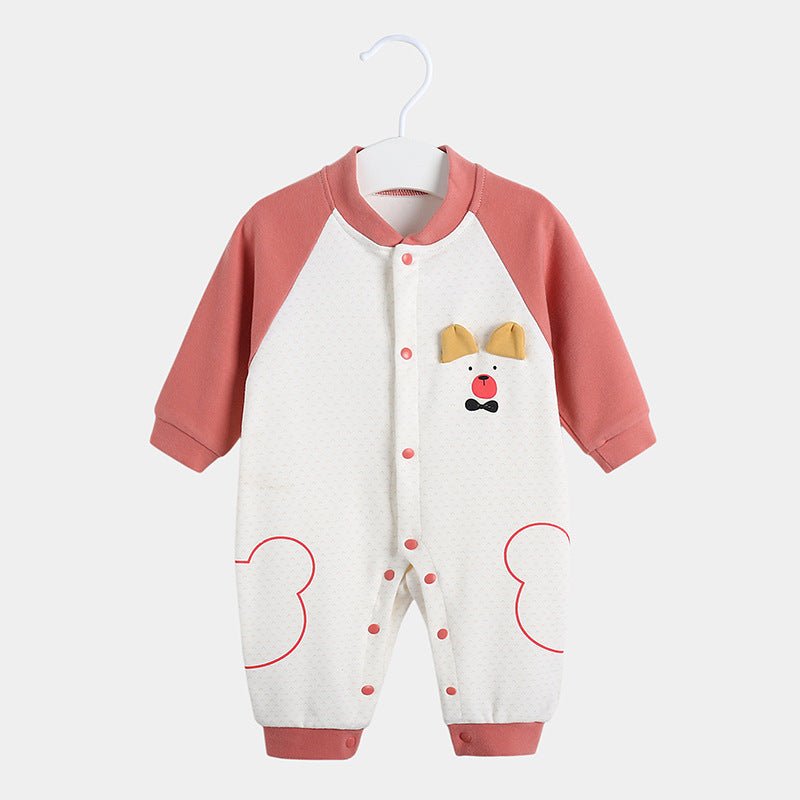 Shurong baby long sleeve romper