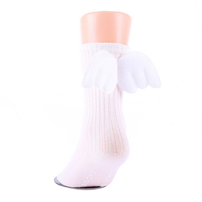 Long tube baby socks pure cotton baby socks high tube boneless loose end socks