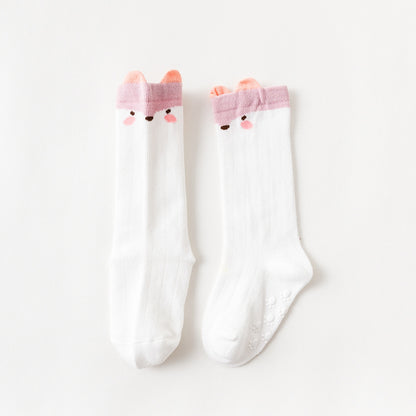 Spring and autumn cartoon dispensing baby socks