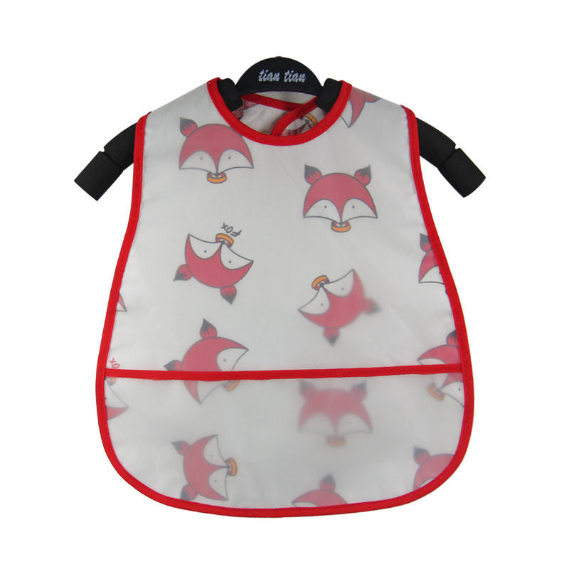 Waterproof Adjustable Feeding Baby Bib Cartoon Pattern Cotton Baby Bibs Cute Children Baby Apron Kids Burp Cloths Bib