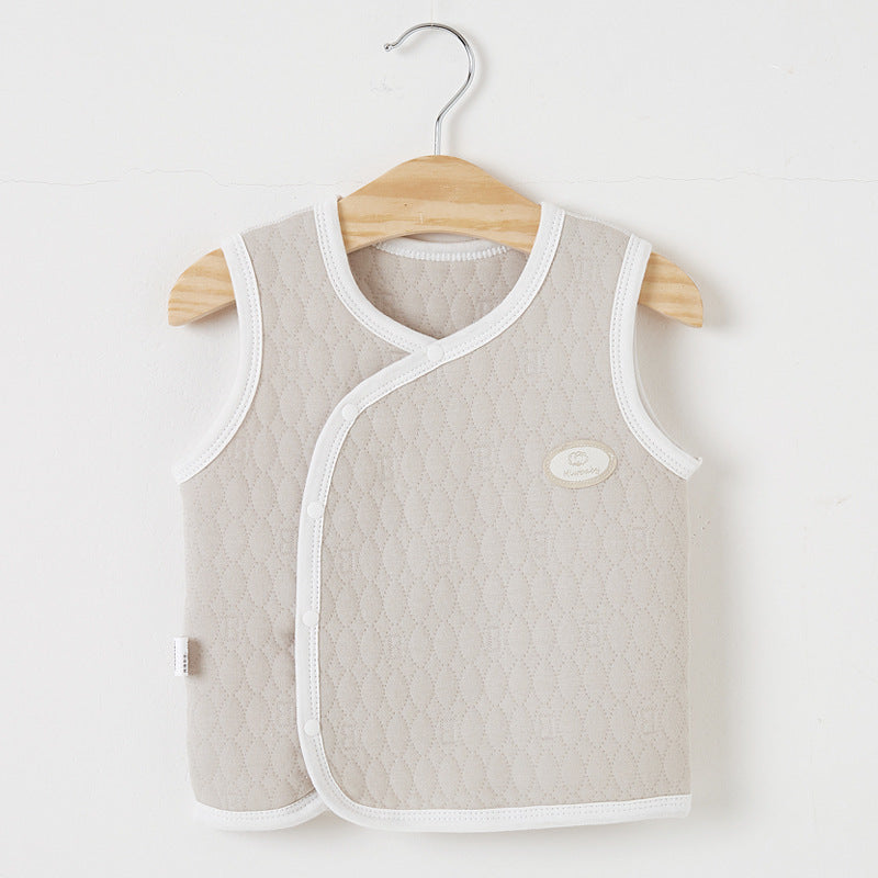 Children's Cotton Vest Baby Warmth Thickened In Spring Autumn And Winter