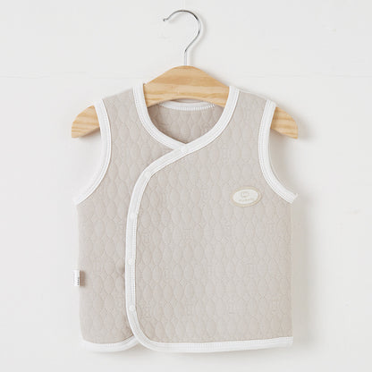 Children's Cotton Vest Baby Warmth Thickened In Spring Autumn And Winter