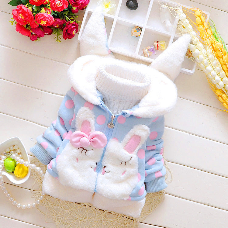 Thick Hoodie Coat For Babies And Children