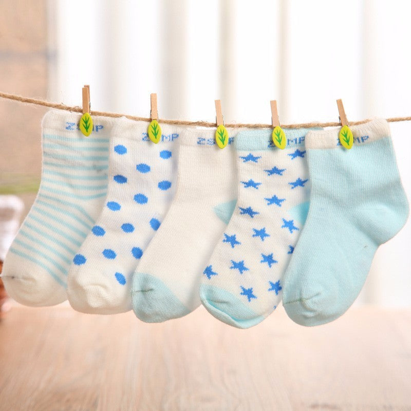 Breathable And Sweat-absorbent Cotton Socks Baby Socks