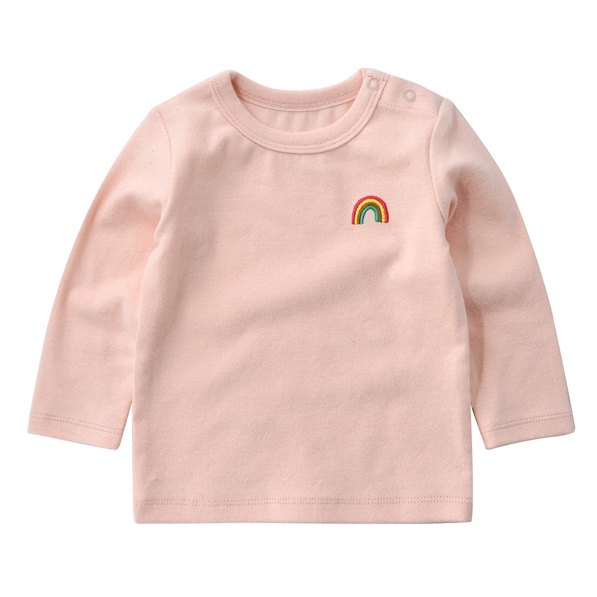 Baby Rainbow Long Sleeve T-Shirt Boy Girl Baby Clothes