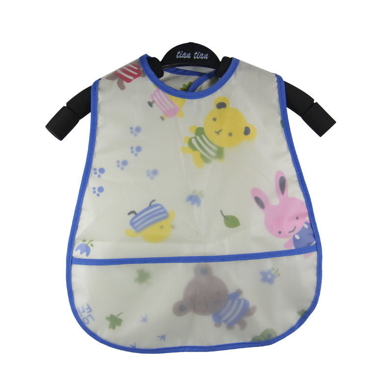 Waterproof Adjustable Feeding Baby Bib Cartoon Pattern Cotton Baby Bibs Cute Children Baby Apron Kids Burp Cloths Bib