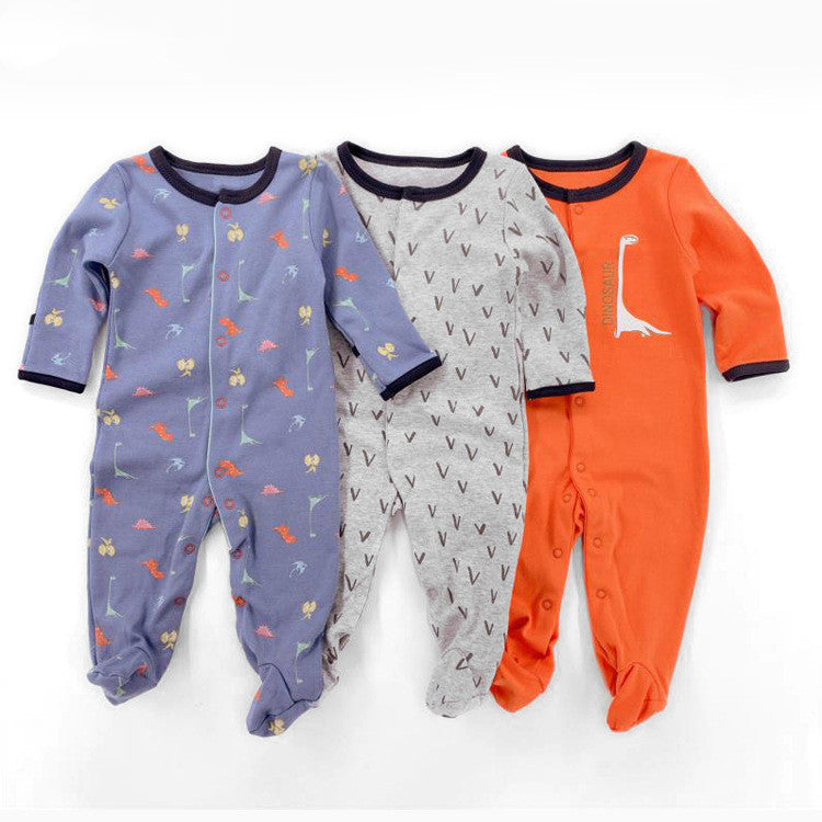 Baby Newborn Babysuit Three Piece Gift Box Cotton Babygrow Boy Girl Sleepers