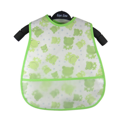 Waterproof Adjustable Feeding Baby Bib Cartoon Pattern Cotton Baby Bibs Cute Children Baby Apron Kids Burp Cloths Bib