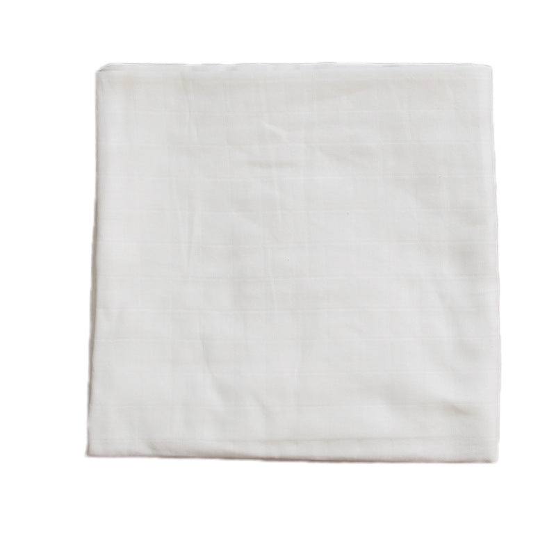 Solid Color Baby Swaddle Blanket Bamboo Cotton