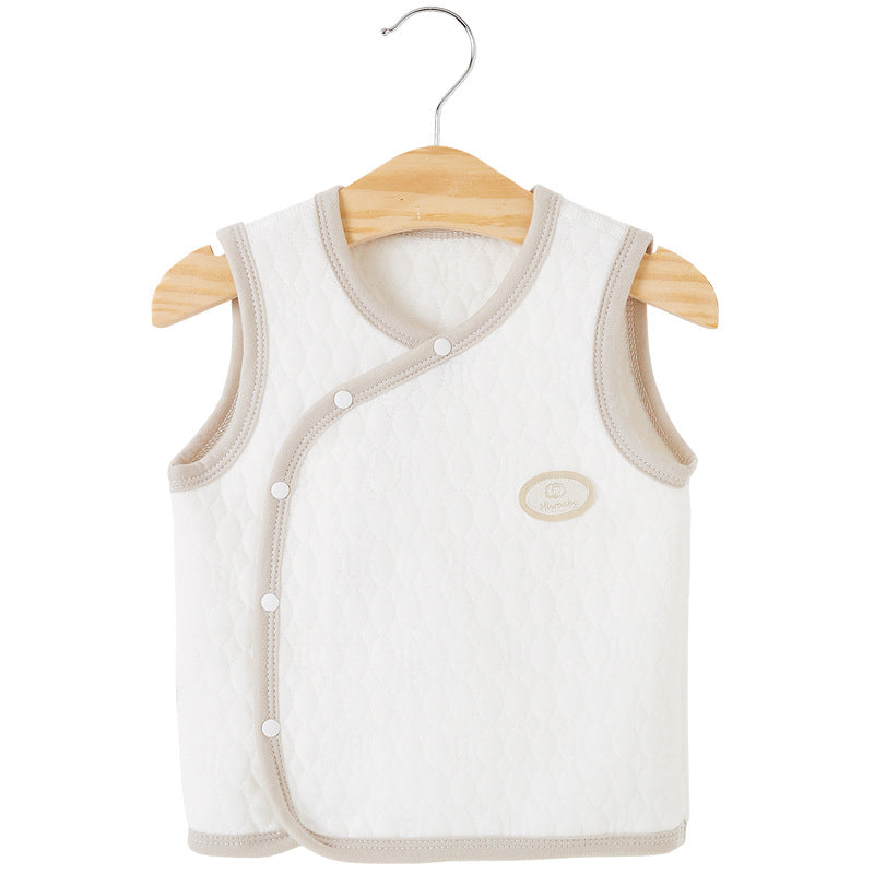 Children's Cotton Vest Baby Warmth Thickened In Spring Autumn And Winter