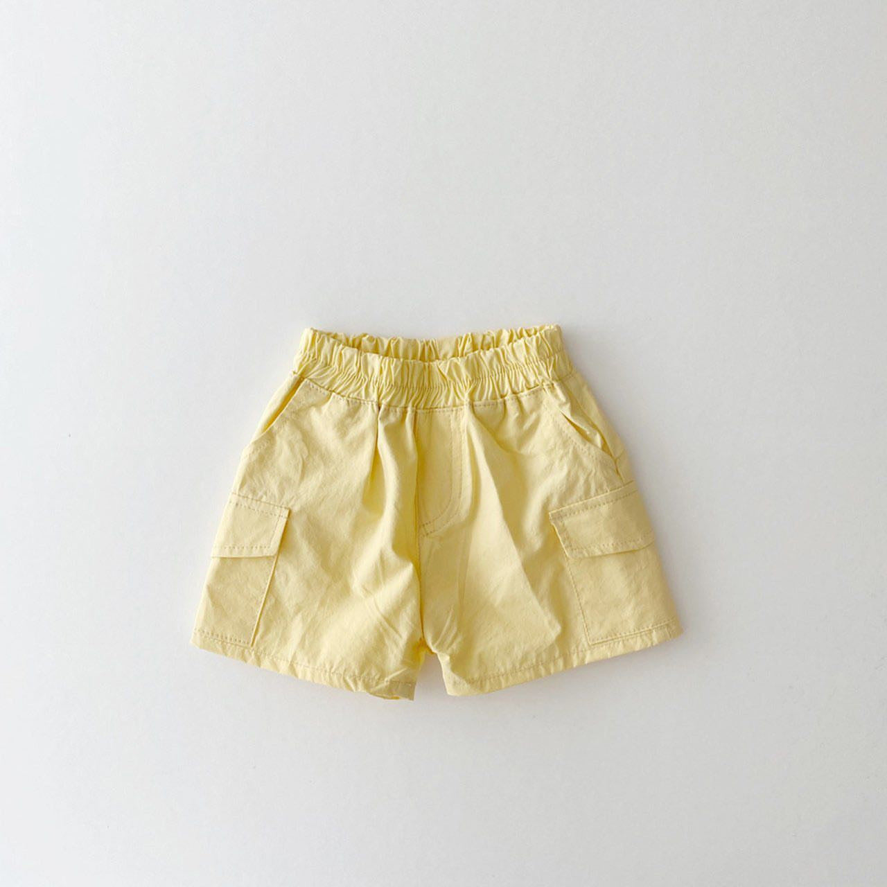 Baby Solid Color Shorts Pure Cotton