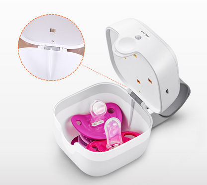 Baby Pacifier Disinfection Box Pacifier Storage Case