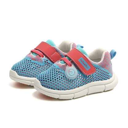 Baby Toddler Shoes Men's And Children's Sports Shoes Women's Baby Breathable Mesh Shoes