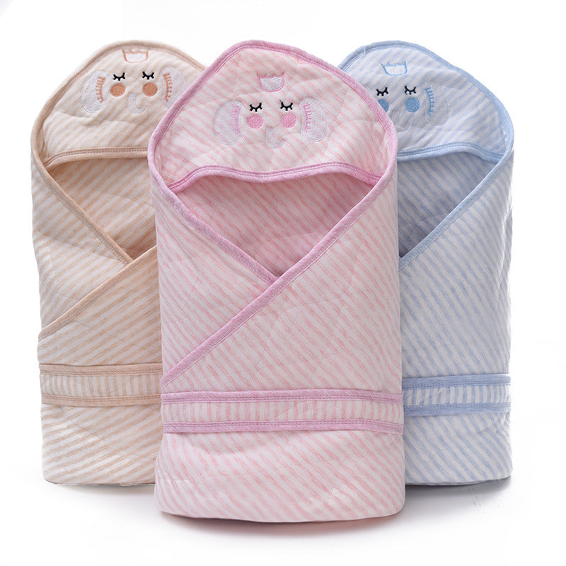 Baby swaddling cloth quilt