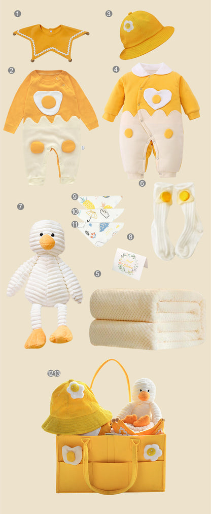 Newborn Gift Box Summer Baby Suit Newborn Dress Princess Full Moon Gift Newborn Baby Supplies
