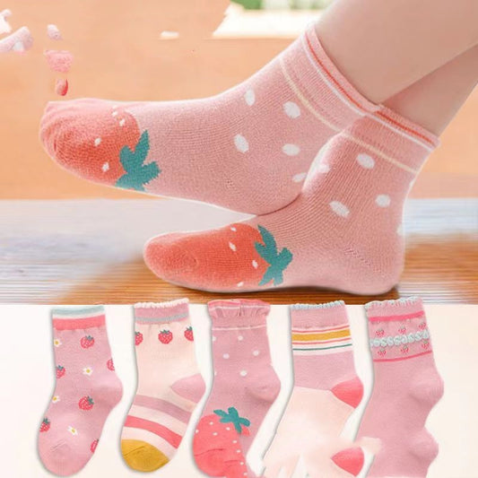 Winter Warm Boys And Girls Middle-aged Baby Socks