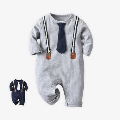 Long Sleeve Spring And Autumn Baby Long Climbing Jumpsuit