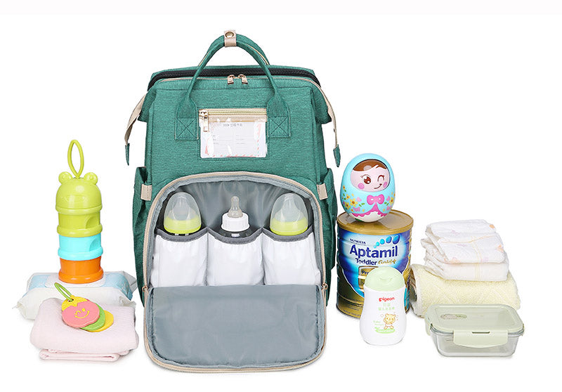 Multifunctional Moms and Dads Backpack Baby Bed Bags