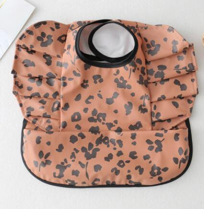 Baby Meal Pocket Angel Wing PU Waterproof Bib