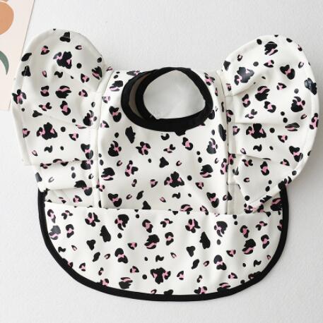 Baby Meal Pocket Angel Wing PU Waterproof Bib