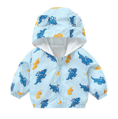 Autumn and Winter Cartoon Pattern Baby and Toddler Coat