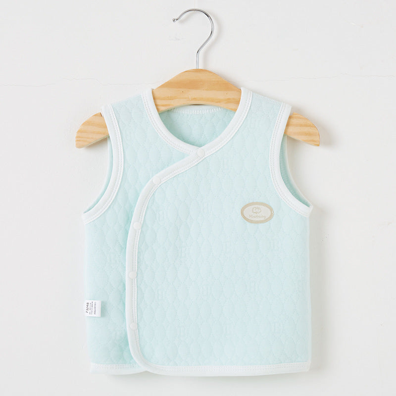 Children's Cotton Vest Baby Warmth Thickened In Spring Autumn And Winter