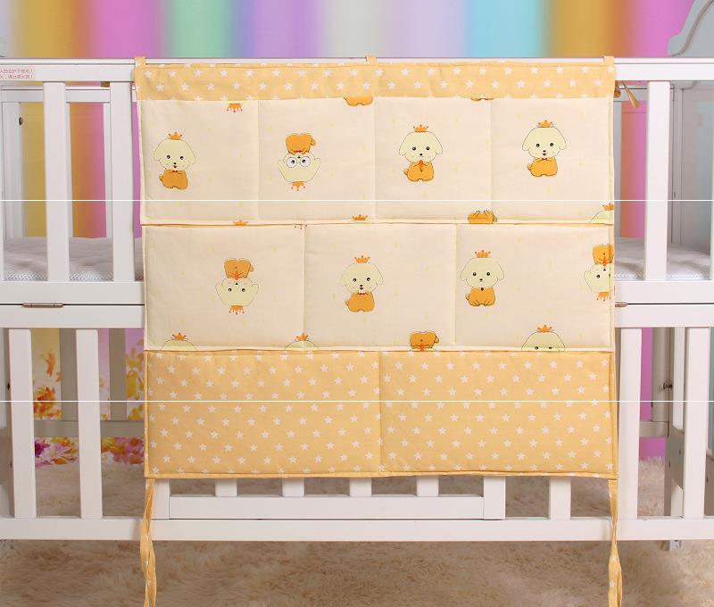 Baby Bedside Hanging Organizer Crib Diaper Caddy Essentials Nursery