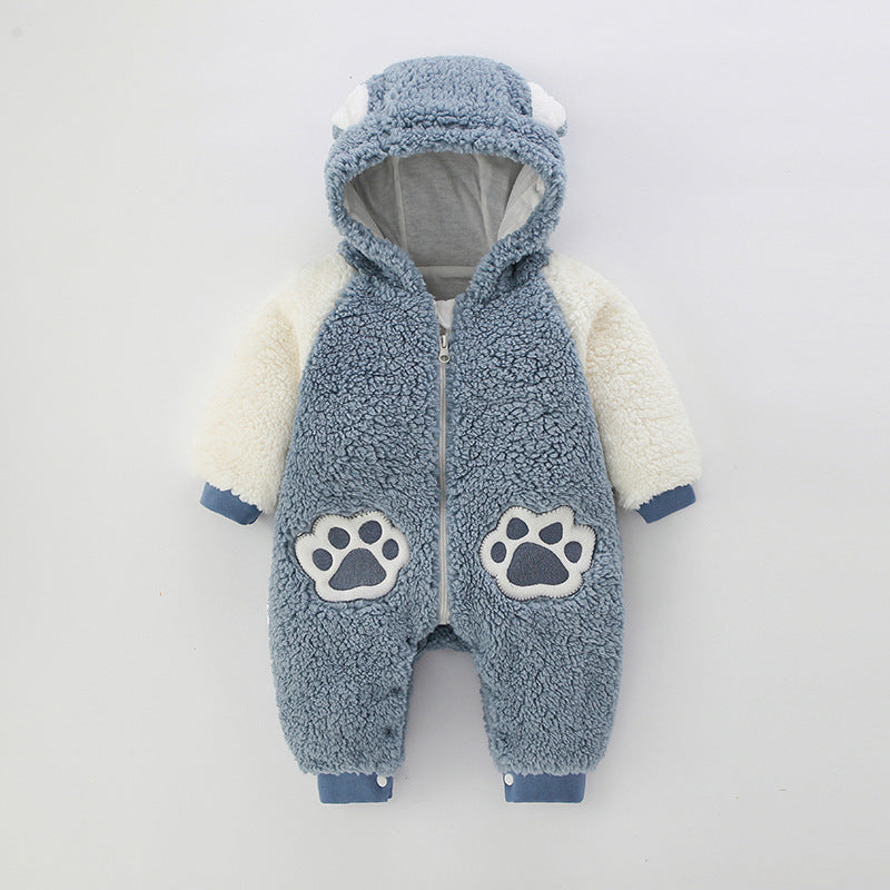 New Hot Sell Baby Jumpsuit Cashmere Romper