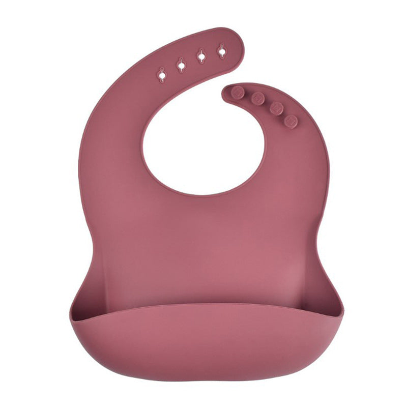 Baby Silicone Adjustable Bib