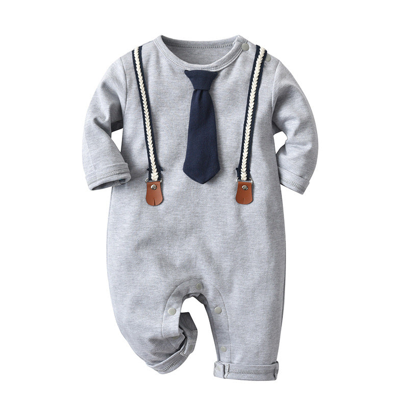 Long Sleeve Spring And Autumn Baby Long Climbing Jumpsuit