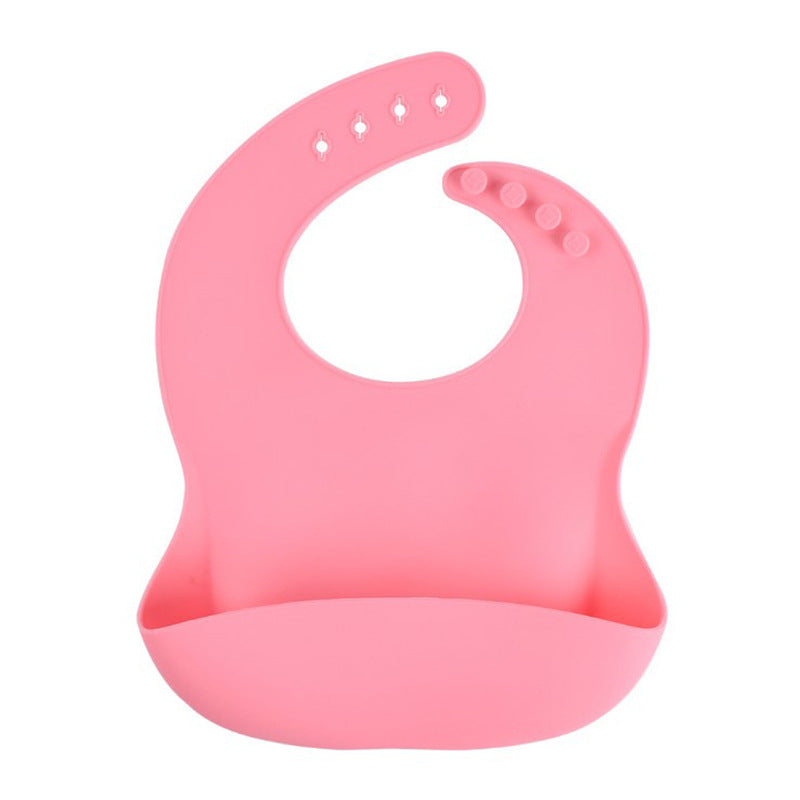 Baby Silicone Adjustable Bib