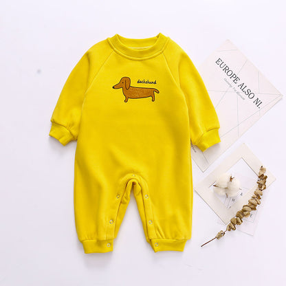 Baby plus cashmere long jumpsuit