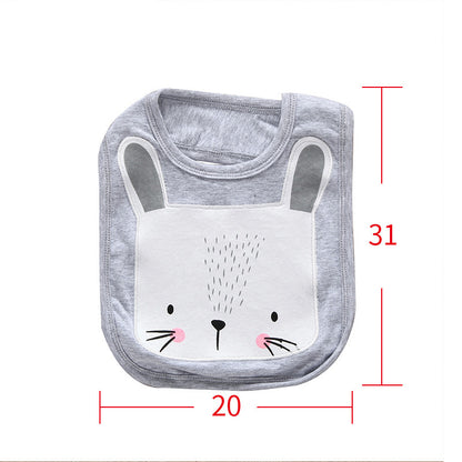 Toddler saliva towel men and women baby bib