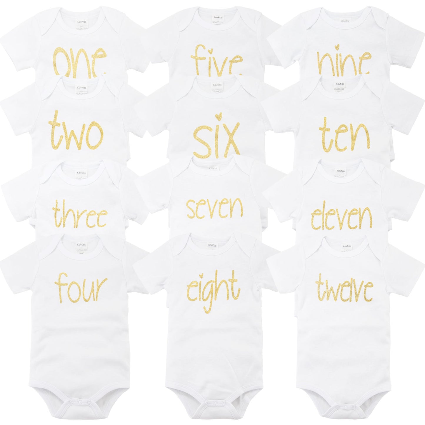 Baby Cotton Onesies Boy Girl